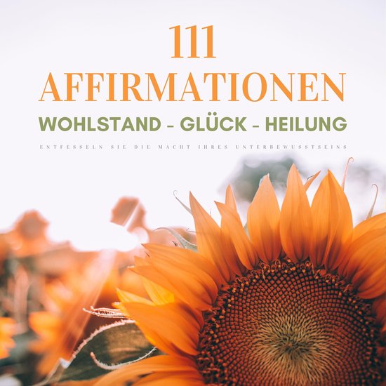 111 Affirmationen: Wohlstand - Glück - Heilung - cover