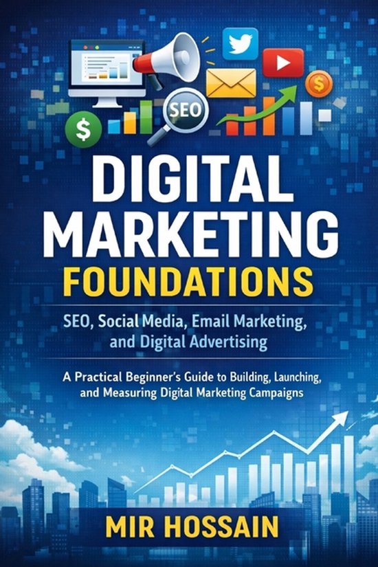 DIGITAL MARKETING FOUNDATIONS SEO, Social Media, Email Marke ... - cover