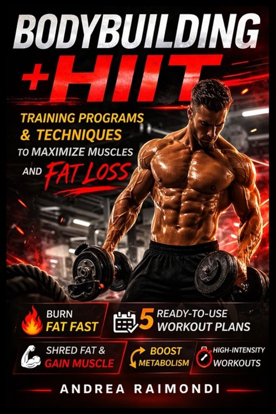 Bodybuilding + HIIT - cover