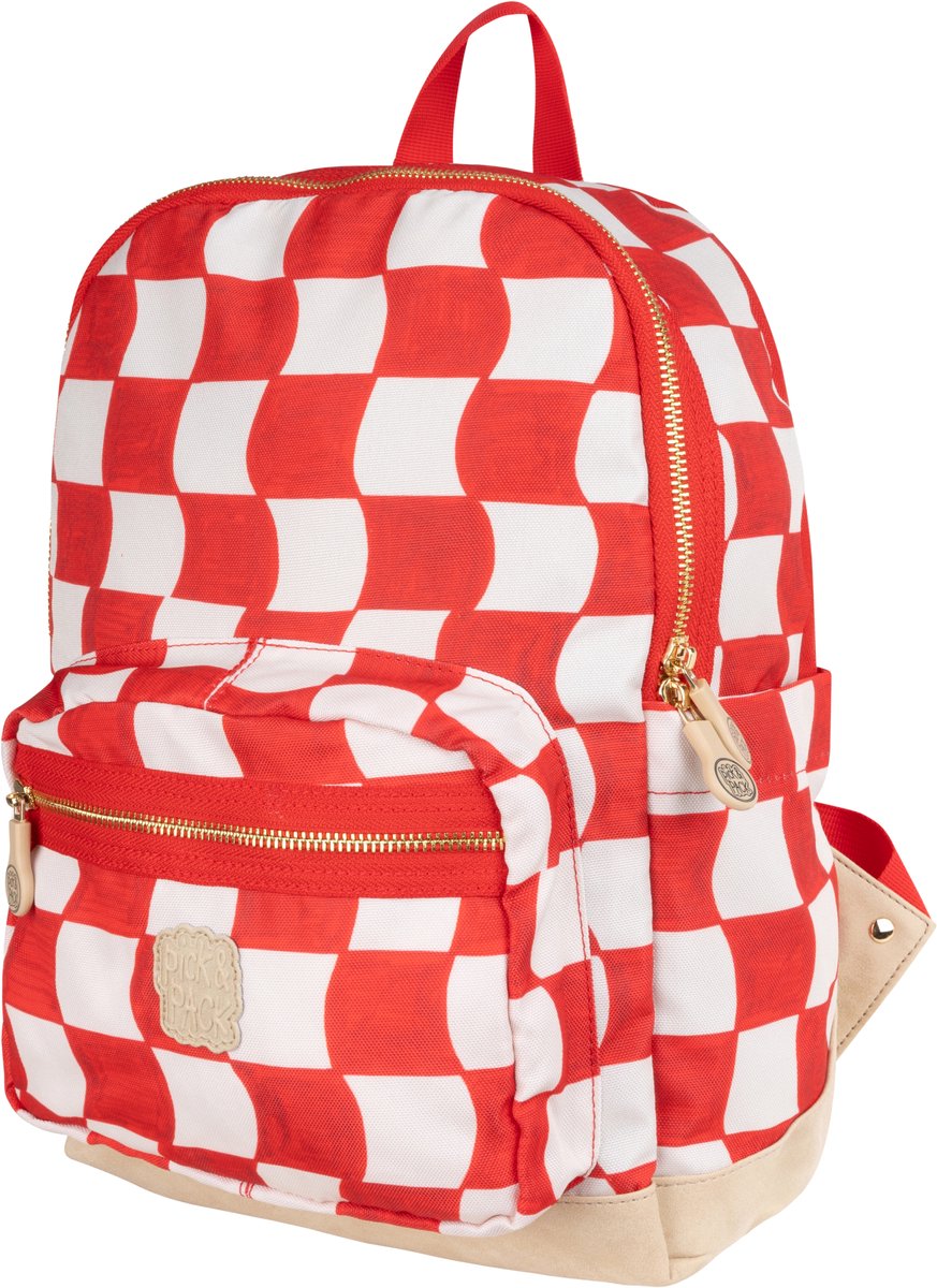 Pick & Pack Happy Rugzak - Rood
