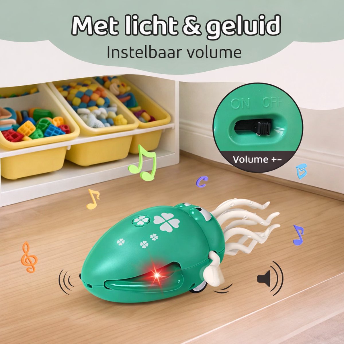 Joyage Octopus Fijne Motoriek Speelgoed - Leren kruipen - Sensorisch speelgoed baby 0 jaar - Baby Speelgoed 6 maanden 1 jaar meisjes Montessori speelgoed - Meisjes speelgoed 2 jaar jongens Kinderspeelgoed 3 jaar Peuter speelgoed educatief speelgoed — afbeelding 5