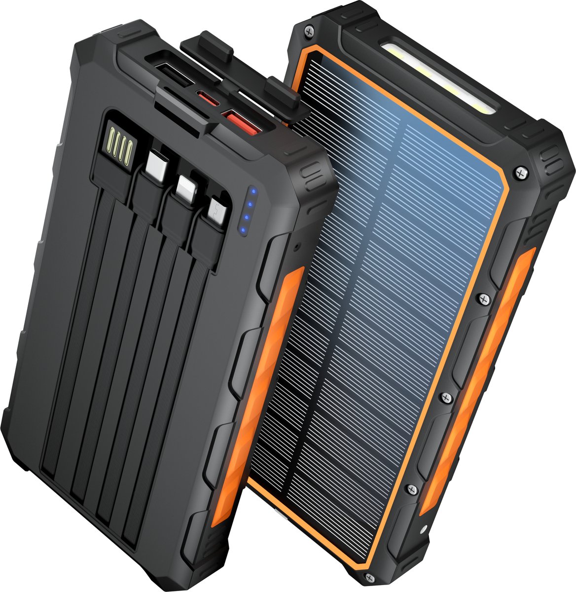 Sounix Solar Powerbank 30000 mAh - 22.5W snellader Powerbank - Sounix - €39,98