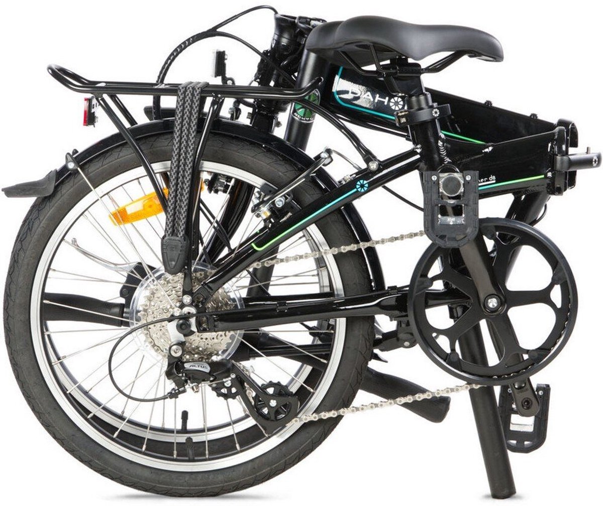 Dahon Mariner D8 Jet vouwfiets - 20 inch - 8 versnellingen - V-brake - Obsidian Black