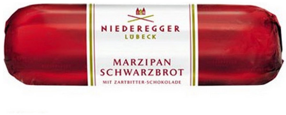 Niederegger | Marsepeinbrood Pure Chocolade | 200 gram