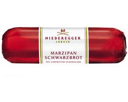 Niederegger | Marsepeinbrood Pure Chocolade | 200 gram