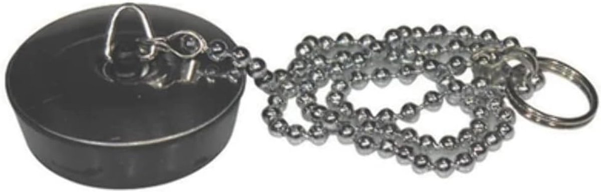 Rubberen Kuipstop - Afvoerplug Bad - Water Dicht Maken - Duurzaam Materiaal - 47 mm Diameter - Meerkleurig