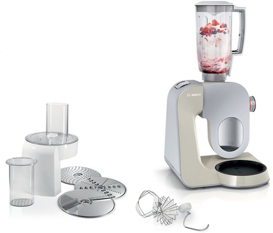 Bosch MUM5 - MUM58L20 - Keukenmachine - 1000W - 3,9L - Grijs van Bosch — afbeelding 4