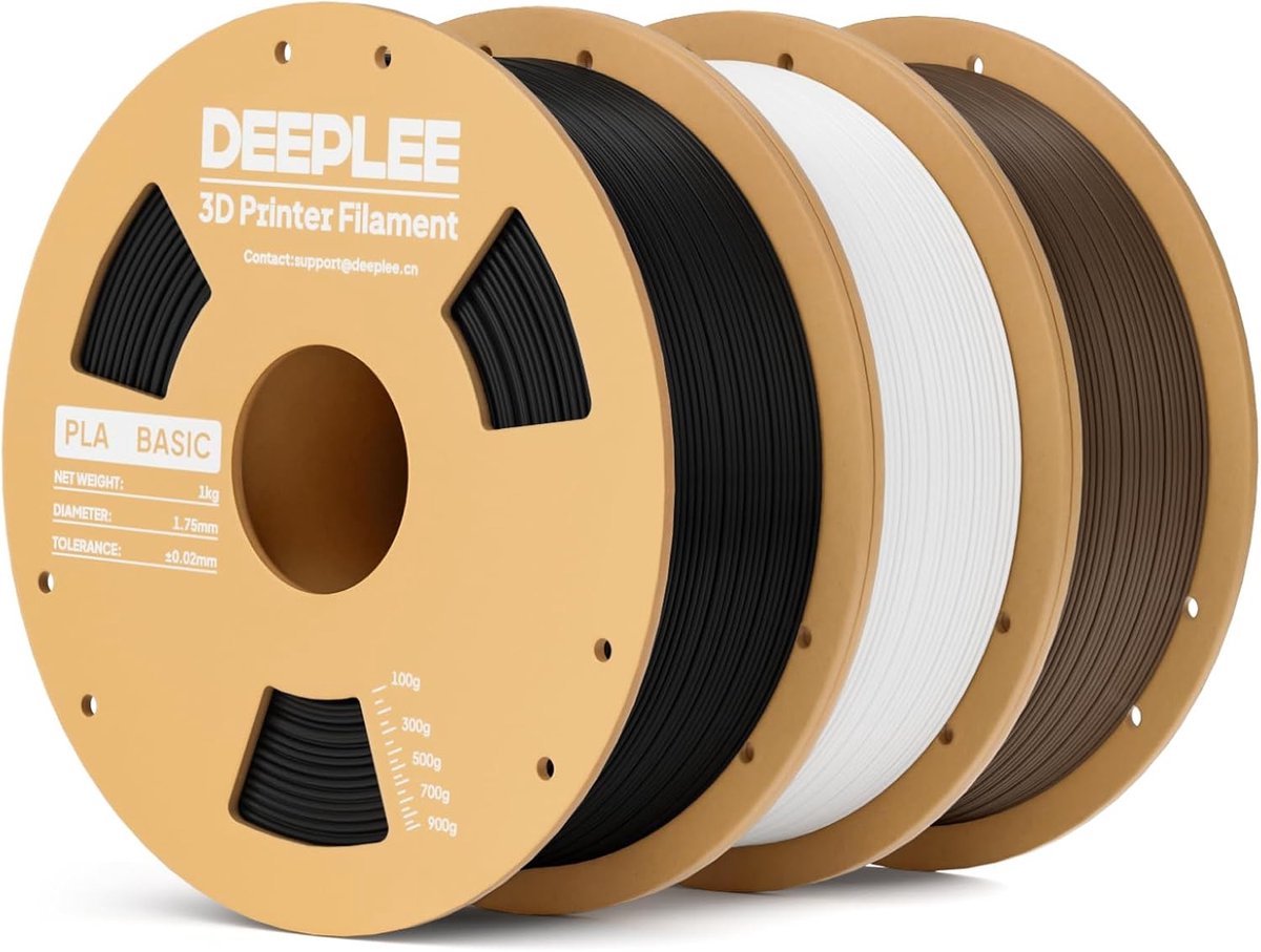 PLA Filament Set - 3D Print Materiaal - Modelbouw Printen - ± 002 mm Nauwkeurigheid - 175 mm Diameter