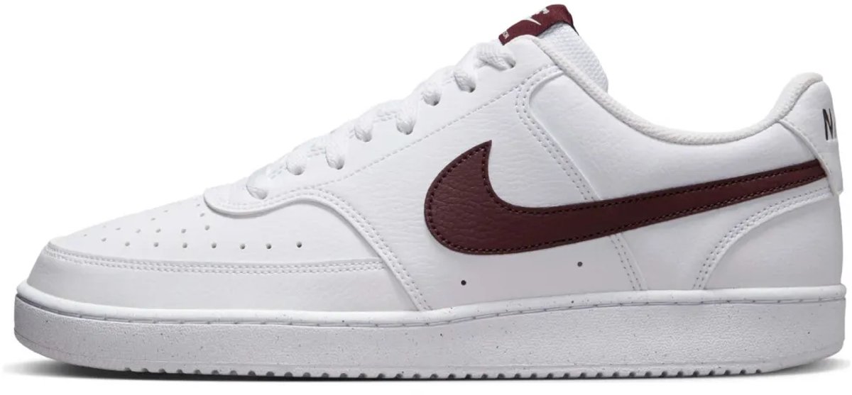 Nike Court Vision Low White / Brown Logo