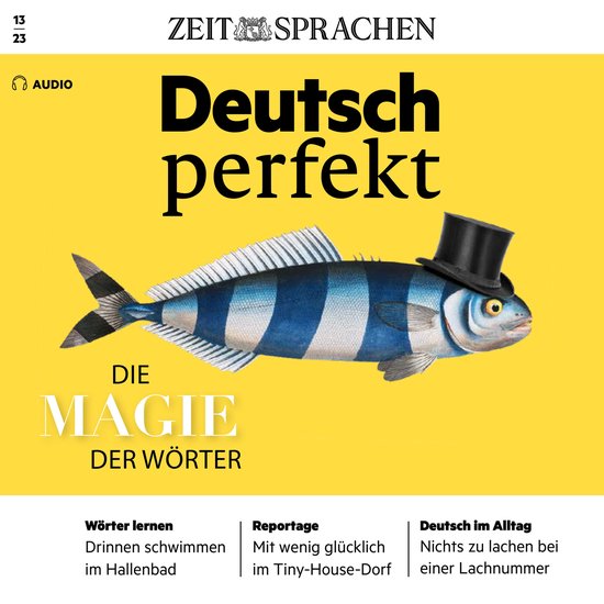 Deutsch lernen Audio – Die Magie der Wörter - cover