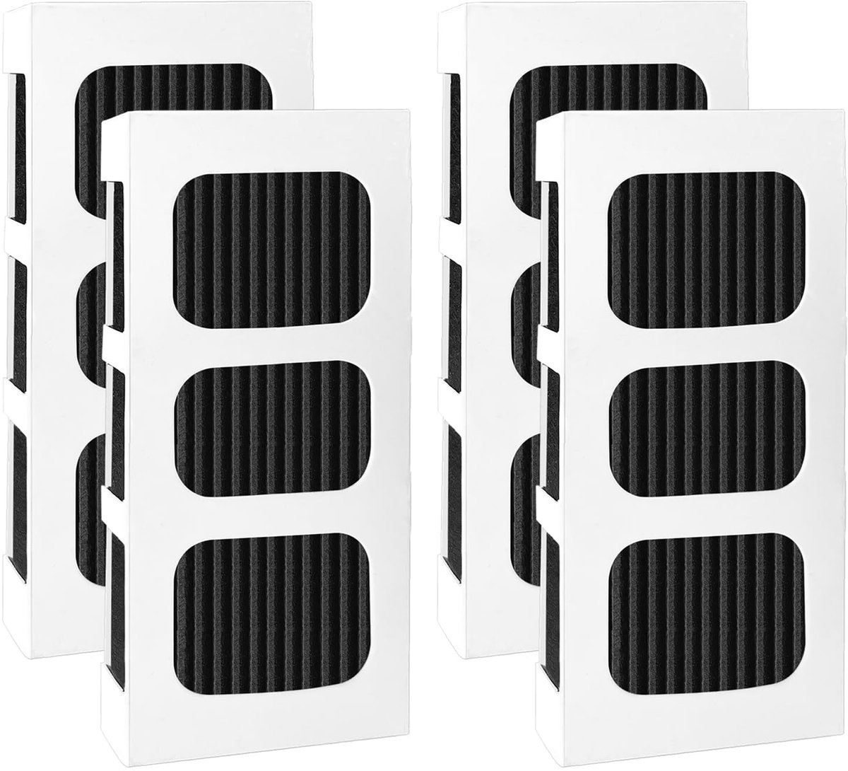 Geschikt voor PAULTRA2 koelkastfilter Frigedaire koelkast HEPA filterpatronen (4-pack)