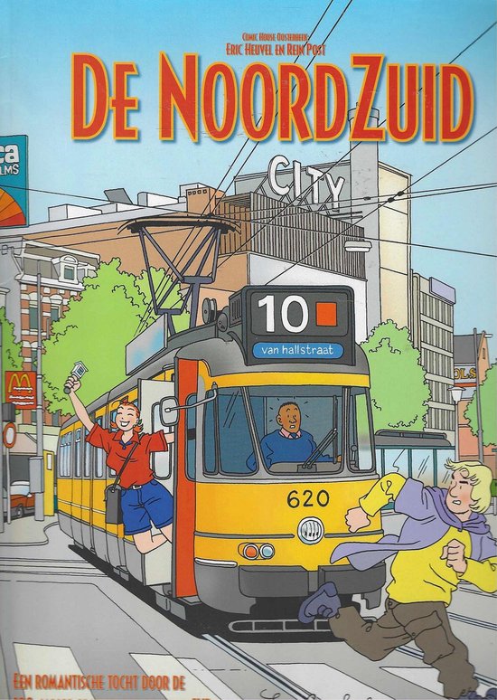De NoordZuid stripboek Eric Heuvel/Rein Post