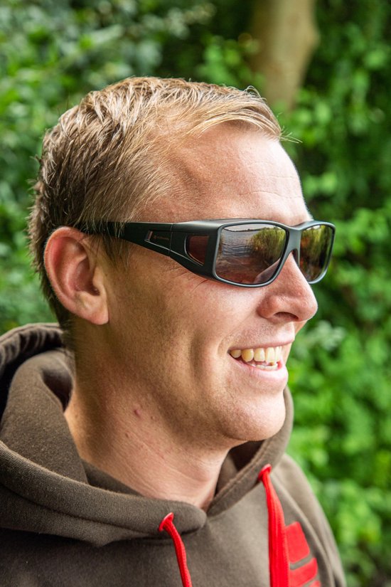 Ultimate Put Over Sunglasses - Brown - Gepolariseerde Zonnebril — afbeelding 2