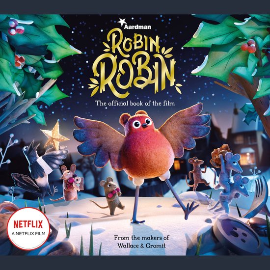 Robin Robin: The Official Book of the Film - cover