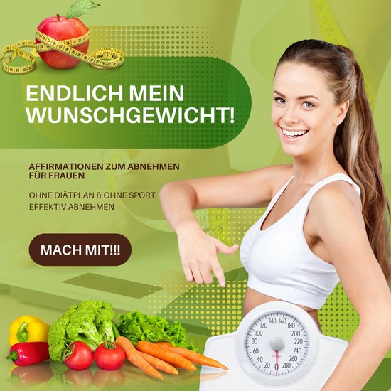 Endlich mein Wunschgewicht! Ganz ohne Diätplan & Sport effe ... - cover