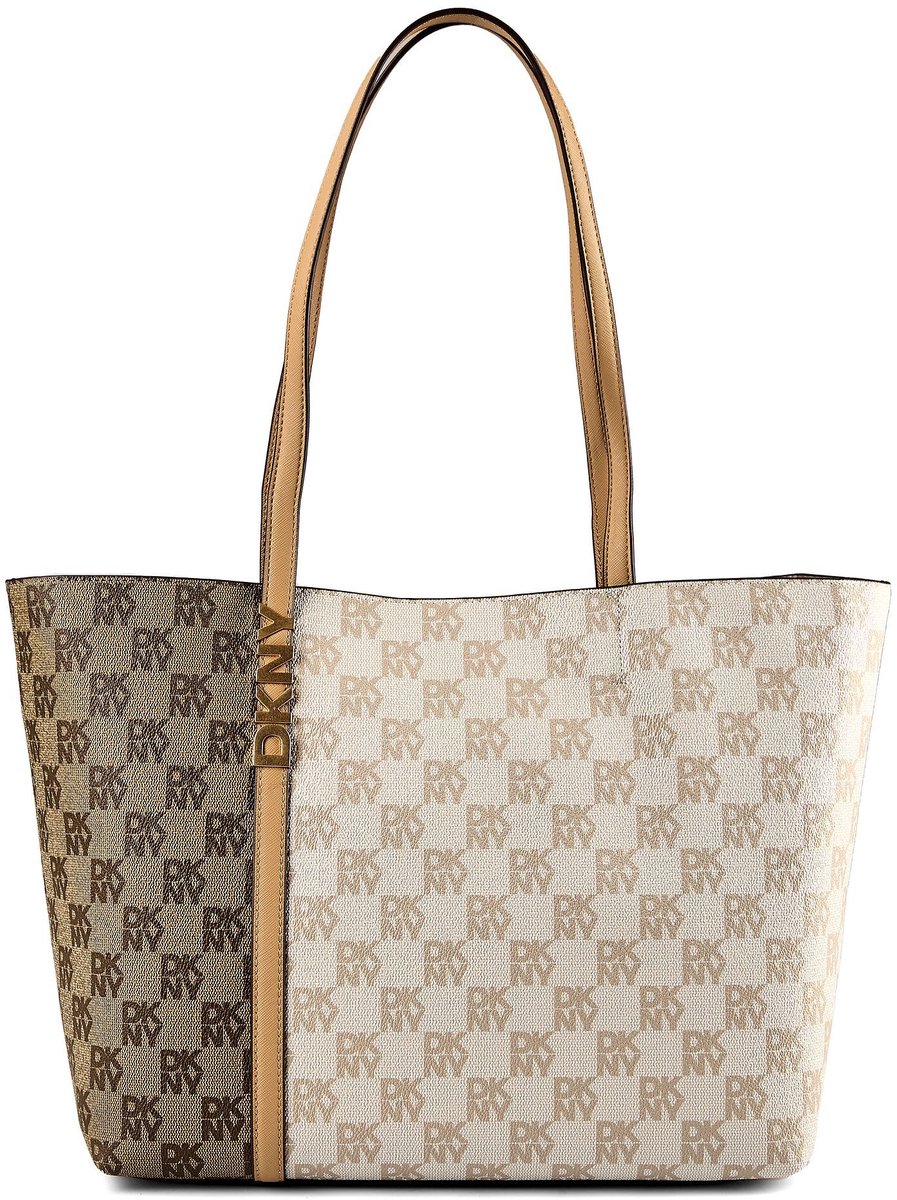 DKNY schoudertas shopper Avril Tote Bag Capucn Combo beige