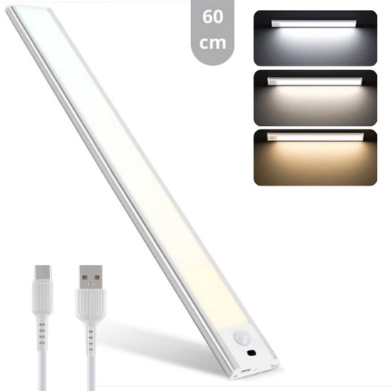 Led-onderbouwlamp, zwenkbaar, keukenlamp, onderbouw, kastverlichting met schakelaar, schroeven, pluggen, verbindingskabel, warmwit, 3 kleuren, neutraal wit, 350 lumen, 33 cm Led-onderbouwlamp, zwenkbaar, keukenlamp, onderbouw, kastverlichting met schakelaar, schroeven, pluggen, verbindingskabel, warmwit, 3 kleuren, neutraal wit, 350 lumen, 33 cm