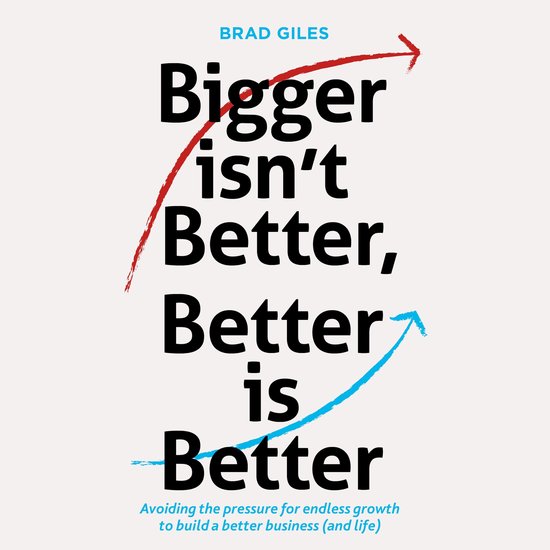 Bigger isn't Better, Better is Better - cover