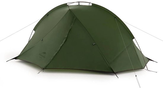 Naturehike Tagar 1 – 1 persoons lichtgewicht tent – Waterdichte kampeertent – 20D 4000MM – Inclusief grondzeil – Outdoor koepeltent – Groen