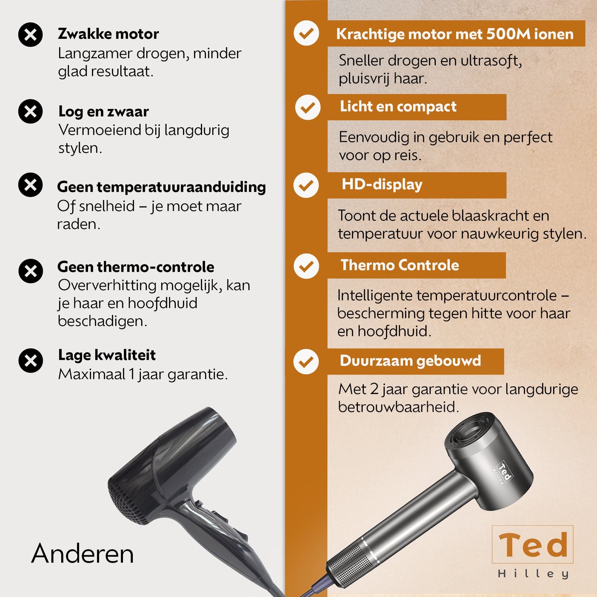 Ionische Föhn met Diffuser - afbeelding 2