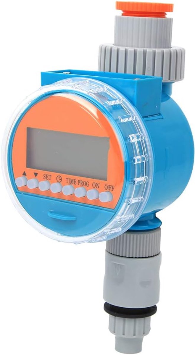 Slimme Tuin Timer - Automatische Besproeiing - Gazon & Planten - Met Regensensor - 13x12x9 cm - Blauw