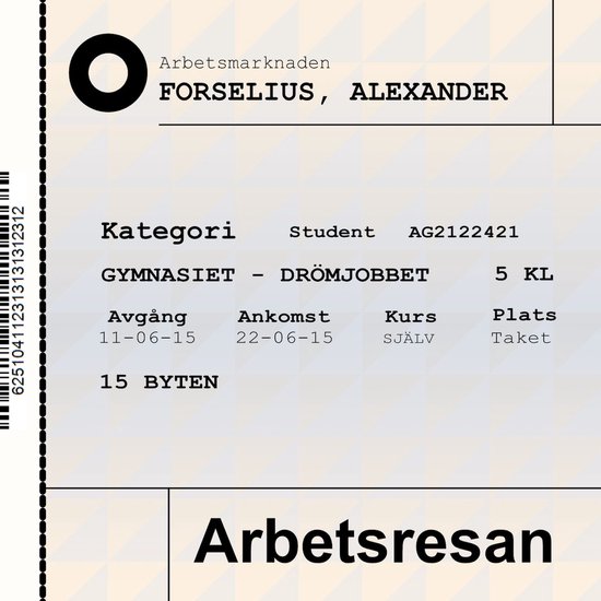 Arbetsresan - cover