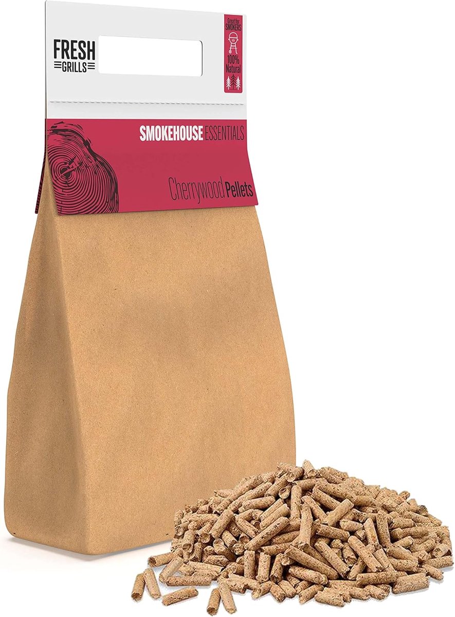 Houtpellets voor BBQ - Rook Pellets - Pizzaoven en Grill - Duurzaam Europese Hout - 12 kg
