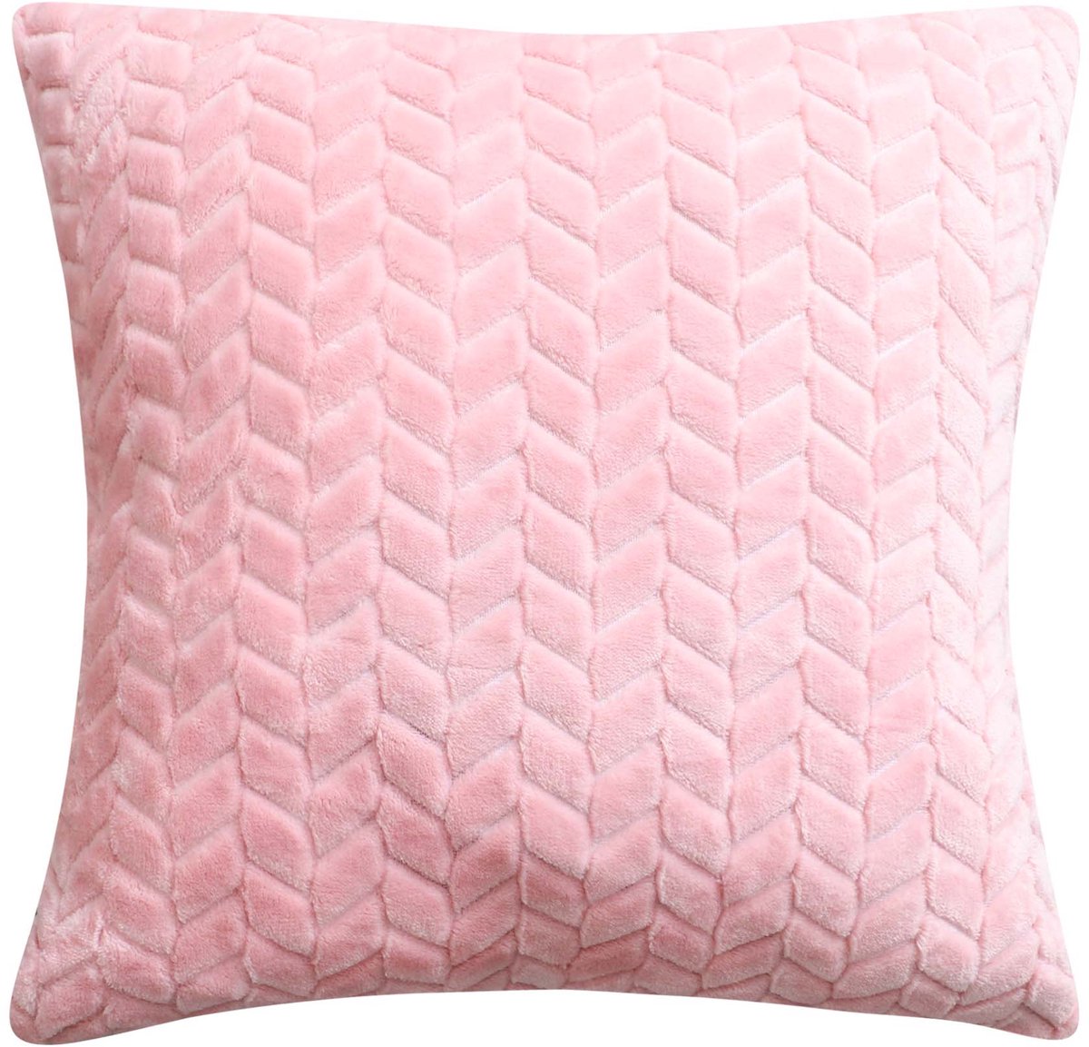 Meble odNowa Jodełka - Sierkussenhoes - Roze - 40x40 cm