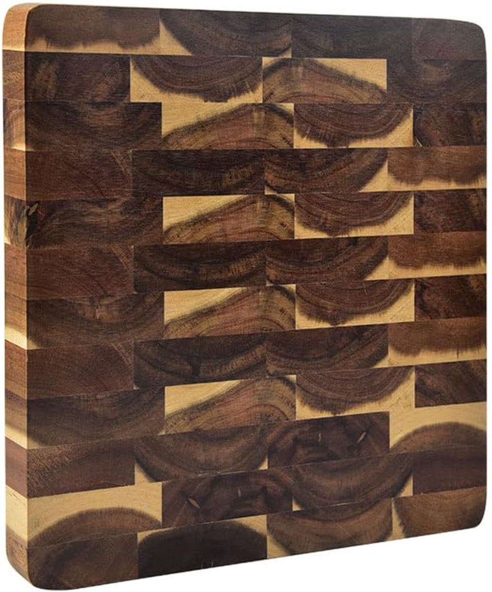 Acacia Houten Plank - Snijplank Dienblad - Keukenwerk - Met Handgrepen - Natuurlijk
