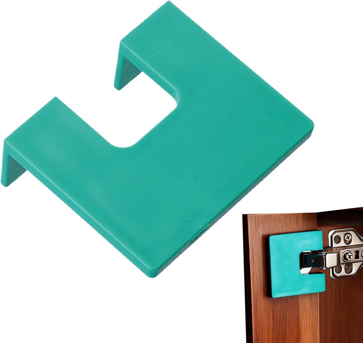 Freesmachine Deurscharnieren - Montagegereedschap Slot - Keuken Badkamer Kasten - Nauwkeurige Uitlijning - 6.6 x 5.5 cm