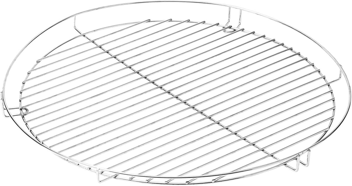 Grillrooster 50 cm chroom - rond - barbecue accessoire.