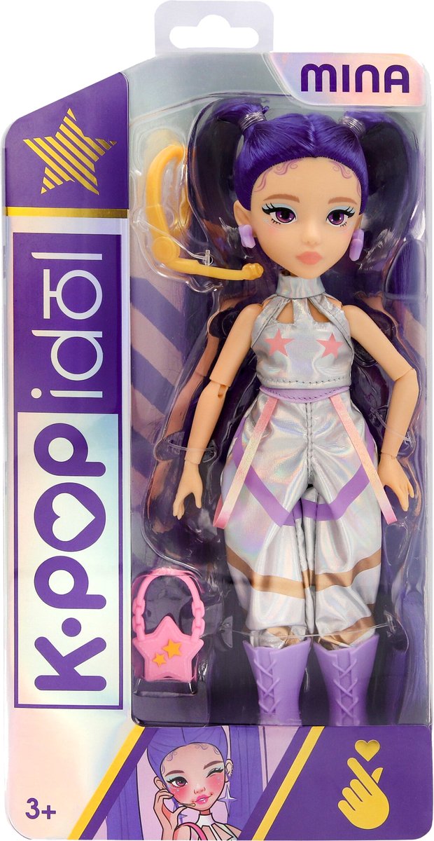 K-Pop Idol Fashion pop Mina - K-Pop Modepop - Incl. accessoires - 25 cm — afbeelding 2