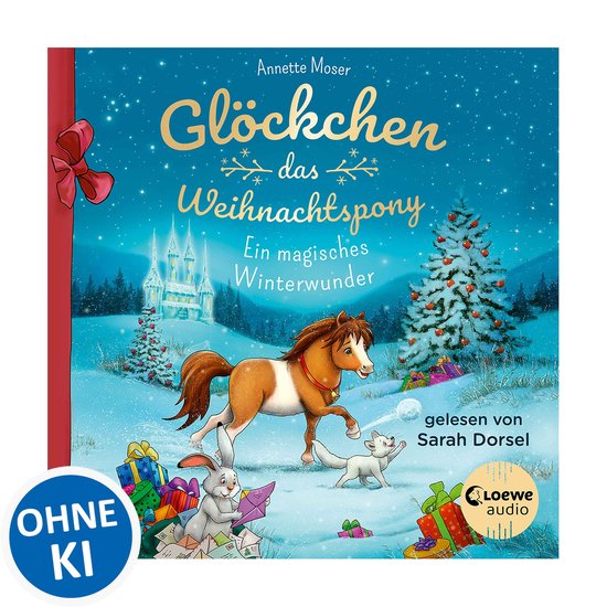 Glöckchen, das Weihnachtspony - Ein magisches Winterwunder - cover
