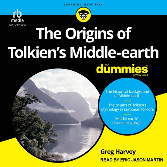 The Origins of Tolkien's Middle-earth For Dummies - cover