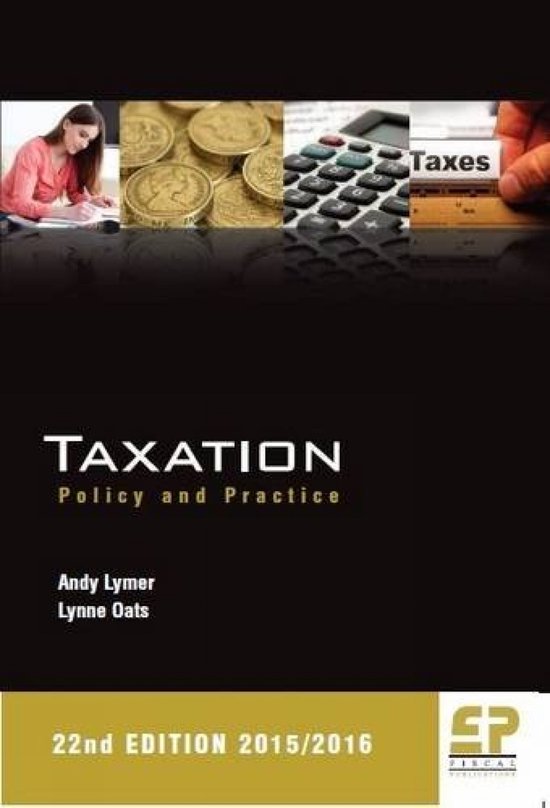 Taxation: Policy and Practice: 2015/16 - cover
