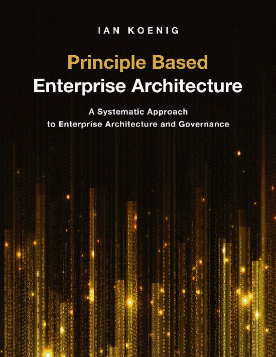 Principle Based Enterprise Architecture - cover