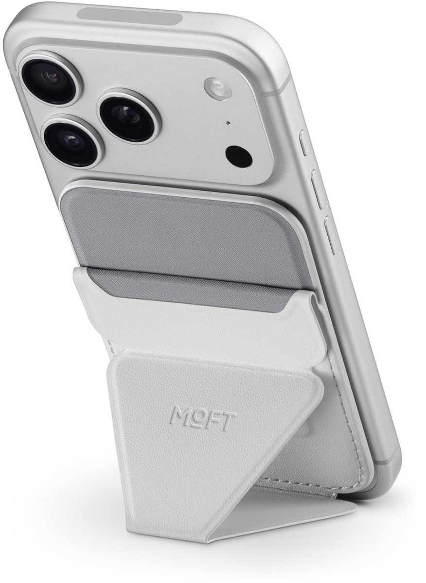 MOFT FindMy MagSafe kaarthouder/standaard - White