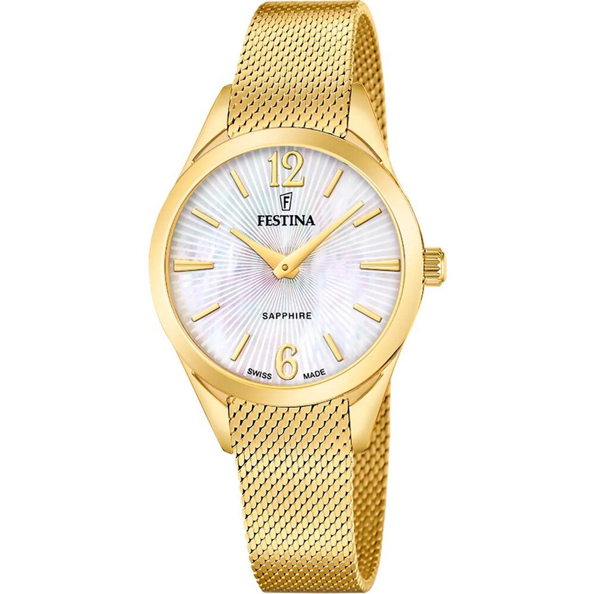 Festina Grace Swiss Made F20077-1 vrouwen horloge