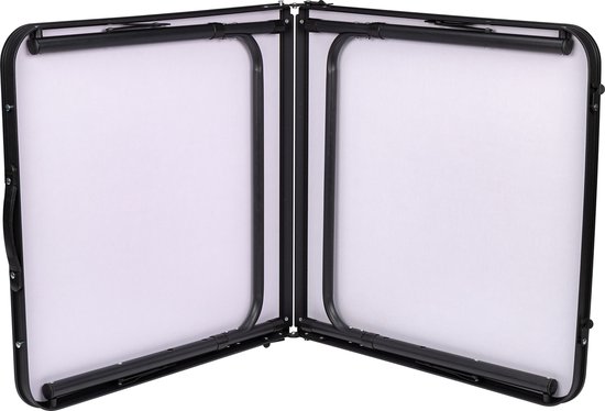 Abbey Camp Campingtafel 120x60 cm Opvouwbaar - Verstelbaar 54-69 cm - Bruin van Abbey Camp — afbeelding 3