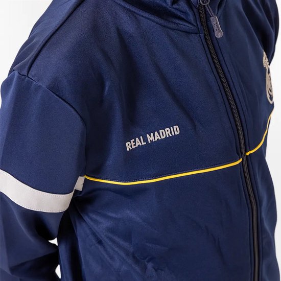 Vêtements de football d'entraînement Real Madrid 2025/2026 Enfants - Taille 128 - Blauw - Garçons et Filles - Boutique des supporters Real Madrid - Merchandise officiels