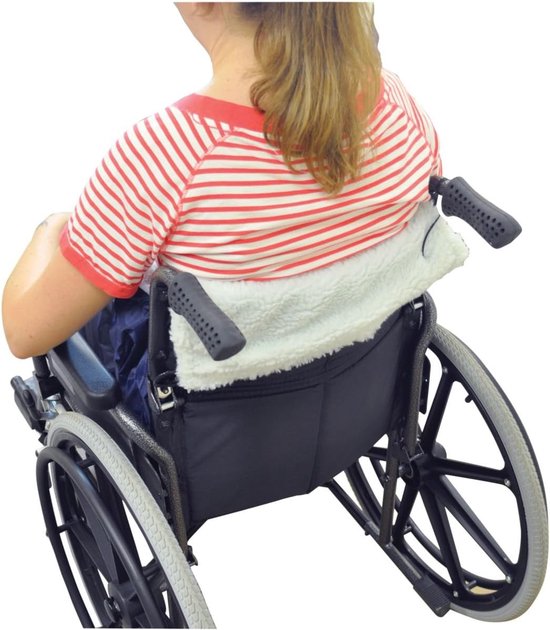 Rolstoel Voetenzak - Winterhoes - Warmte Comfort - Waterdichte Stof - Universele Maat - Zwart — afbeelding 2