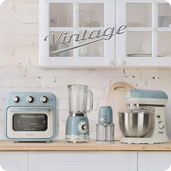 Ariete 0413/05 - Vintage elektrische citruspers - 400 Watt - 2 perskegels - 600 ml inhoud - blauw van Ariete — afbeelding 4