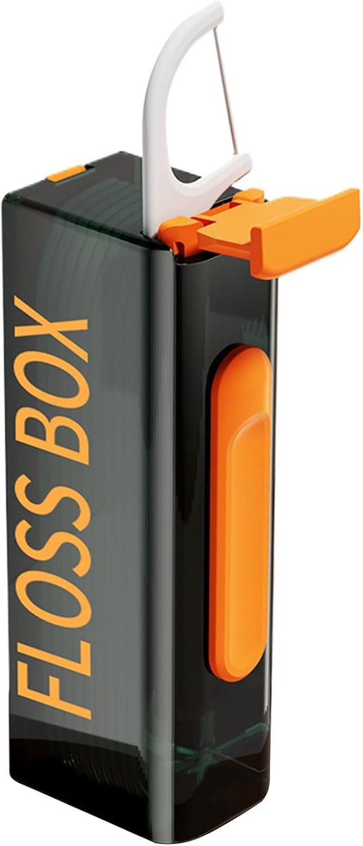 Floss Picks Case - Reis Organizer - Hygiënisch Flossen - Automatische Pop Box - Compact Ontwerp