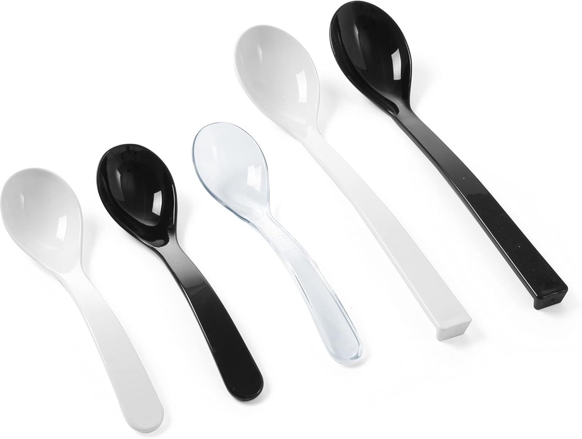 Saladelepel - Opscheplepel - Buffet Service - Hittebestendig - 23.5 cm - Transparant