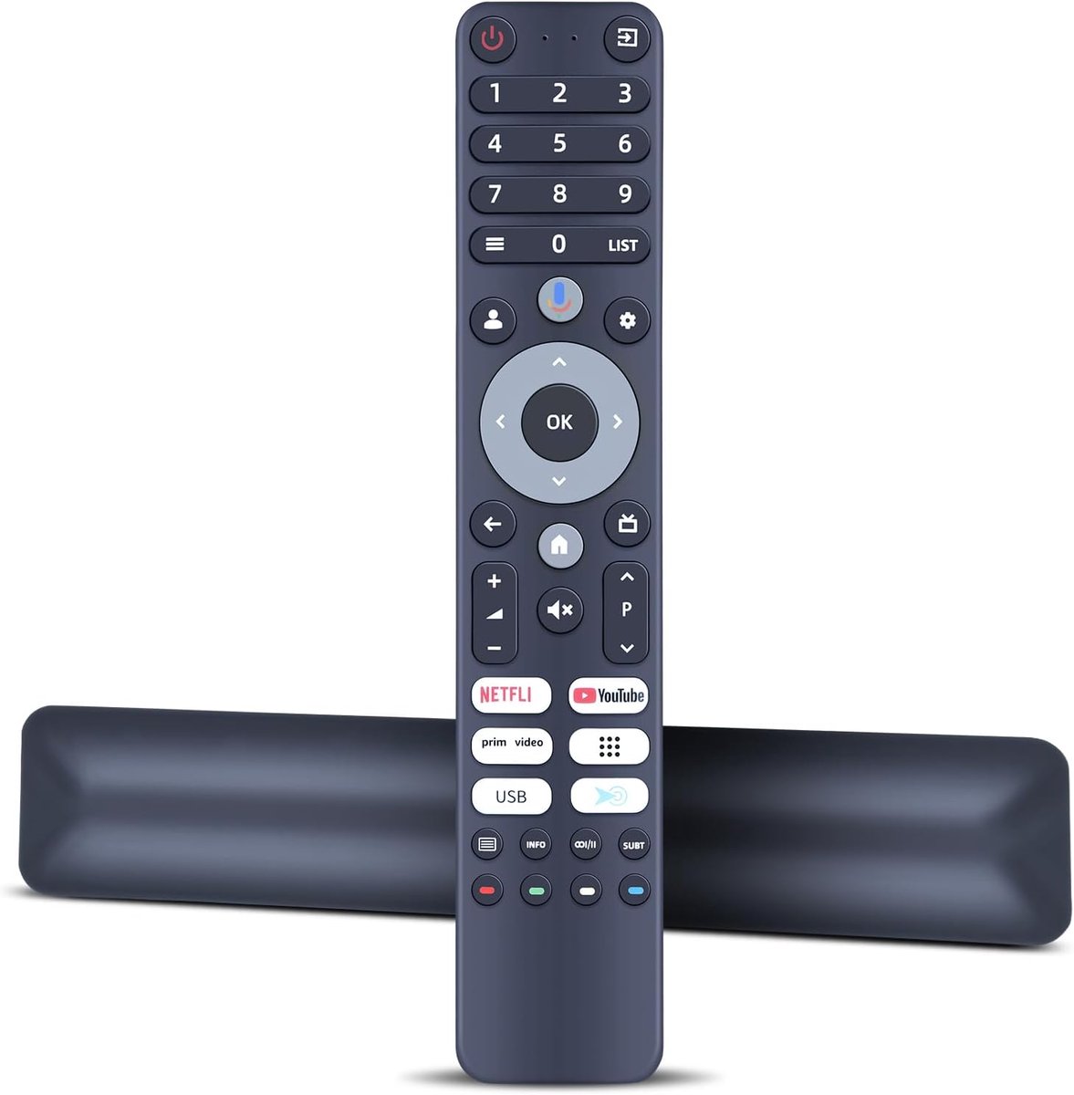 Vervangende Afstandsbediening - Universele Controller - TV Bediening - Ergonomisch Ontwerp - 10x5x2 cm - Zwart