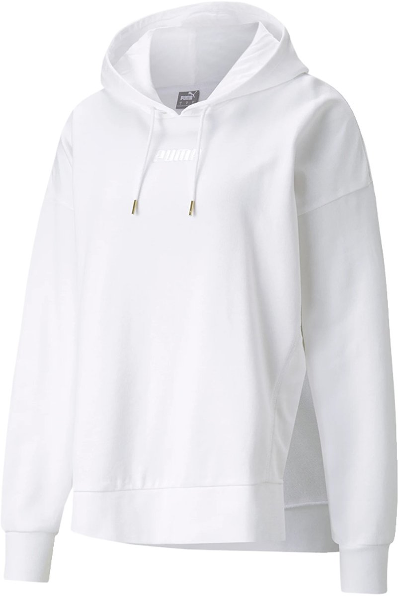 Puma Sweater Dames HER Hoodie TR Wit