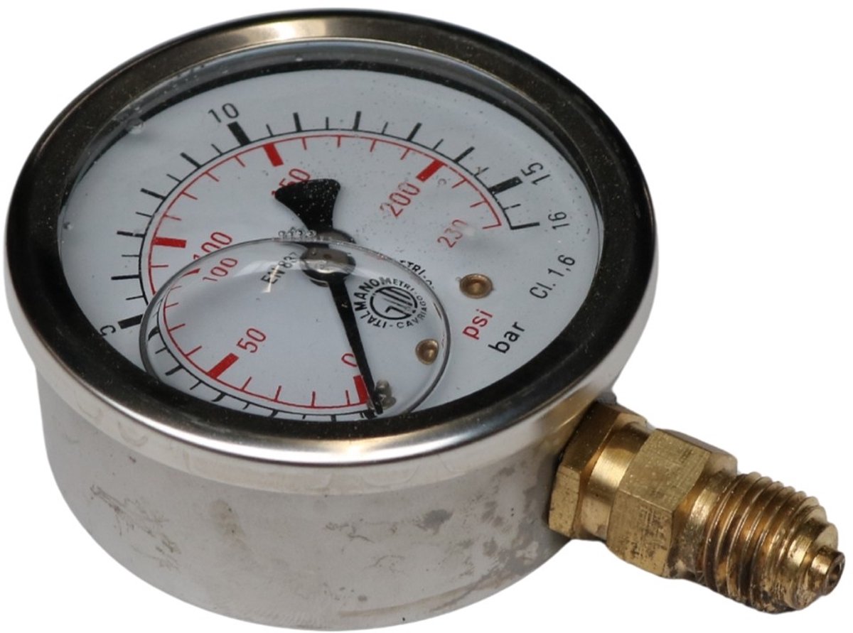 Glycerine manometer voor bandenpomp 42049 | Onderdeelnummer D215/5
