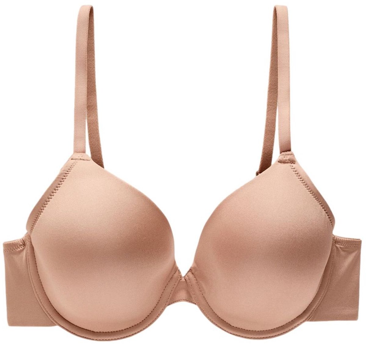 Next Dames - A-E Lichte Vulling Volledige Cup Afvlakkende Ultieme Comfort T-shirt Beha - Huidkleur Praline Nude