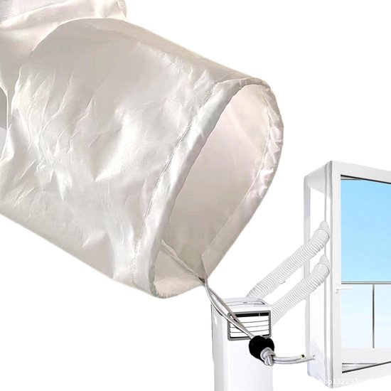 Raam isolatie kit blauw 300-500 cm, universele pasvorm, tochtstrip voor airco ventilatie, energiebesparing