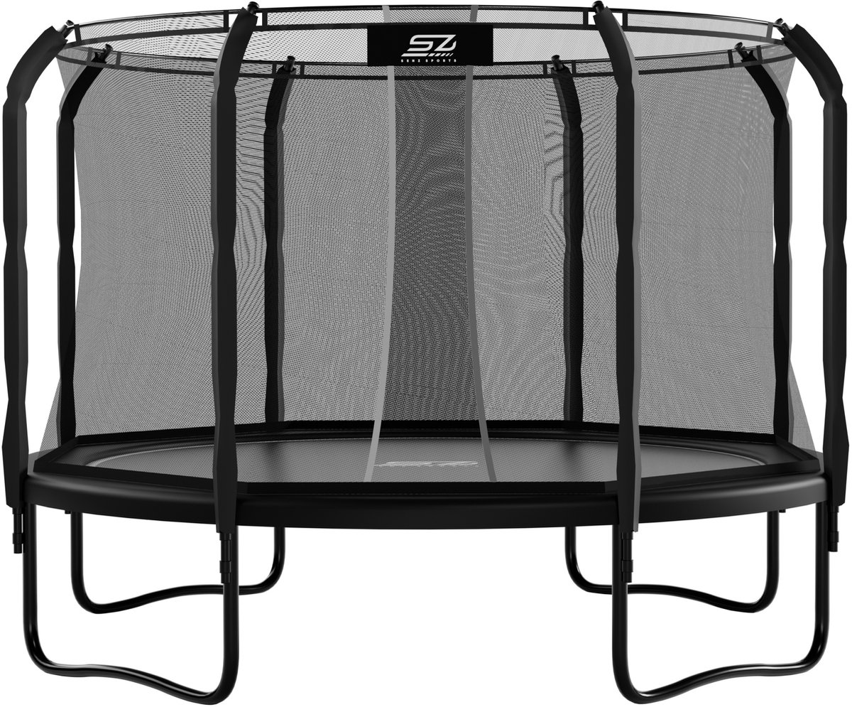 Senz Sports Trampoline met Veiligheidsnet - 366 cm - J7000 Series - Trampoline met Elastieken